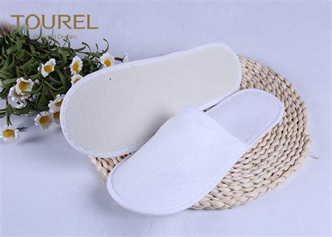 3mm Eva Nap Cloth Disposable Spa Slippers For Budget Hotel Bedroom
