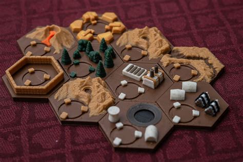 Terraforming Mars Special Tiles Set 10 Pieces Etsy