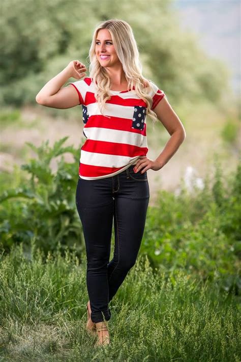 Star Spangled Dreams Top Sexymodest Boutique Types Of Fashion