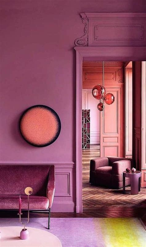 Mega Color Trend 2024 Dusty Violet Interior Design Color Trend And
