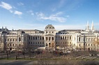 Das Hauptgebäude der Universität Wien an der Ringstraße | 650 plus