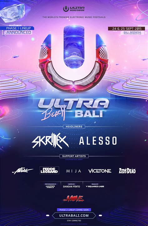 Ultra Bali Drops Massive Phase One Lineup Ultra Perú