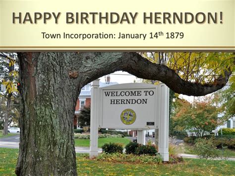 Herndon Celebrates 137 Years As An Incorporated Town Herndon Va Patch