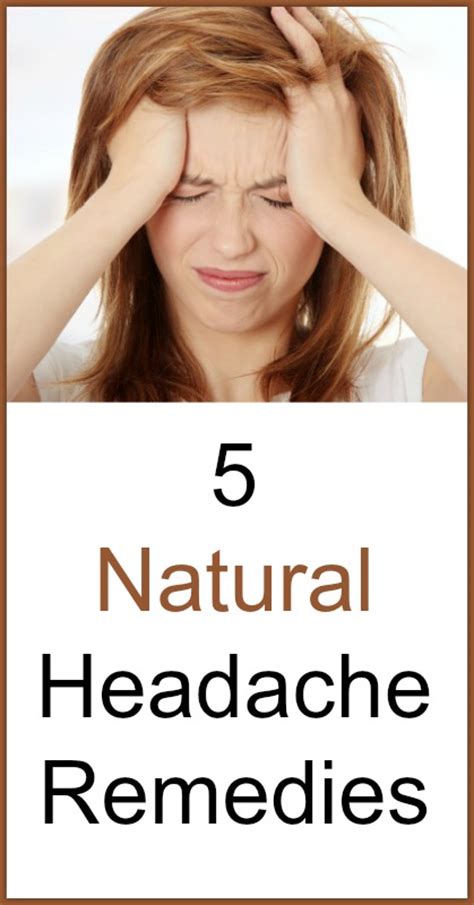 5 Natural Headache Remedies Natural Holistic Life