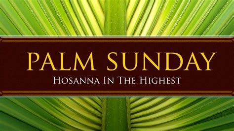 Palm Sunday Tears Sunday Service April 5 2020 Youtube