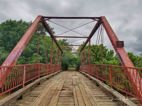 Old Alton Bridge In Argyle Texas James Johnston