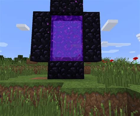 Nether Portal In Minecraft Instructables