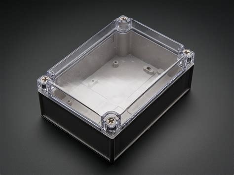 Large Plastic Project Enclosure Weatherproof With Clear Top Id 905