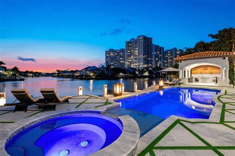 35 Million Waterfront Home In Golden Beach Florida Photos