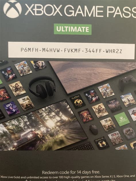 Xbox Game Pass Ultimate Free Code Generator Photos Download