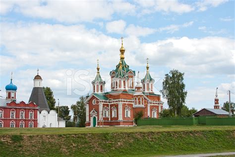 Cathedral Of The Assumption Nunnery City Kolomna Moscow Area Stock