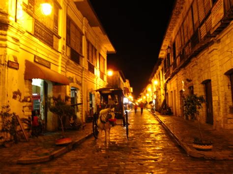 Calle Crisologo By Night Photo