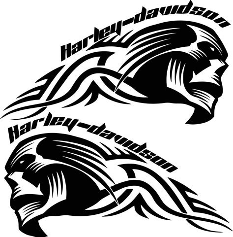 Harley Davidson Paint Stencils Clipart Free Download On Clipartmag