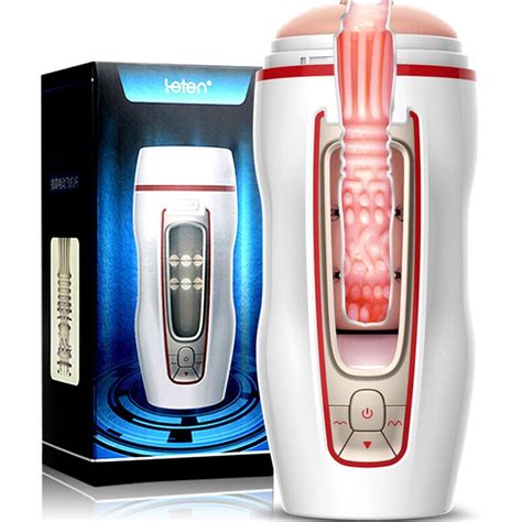 Leten Automatic Male Masturbator Pussy Cup Pocket Artificial Vagina