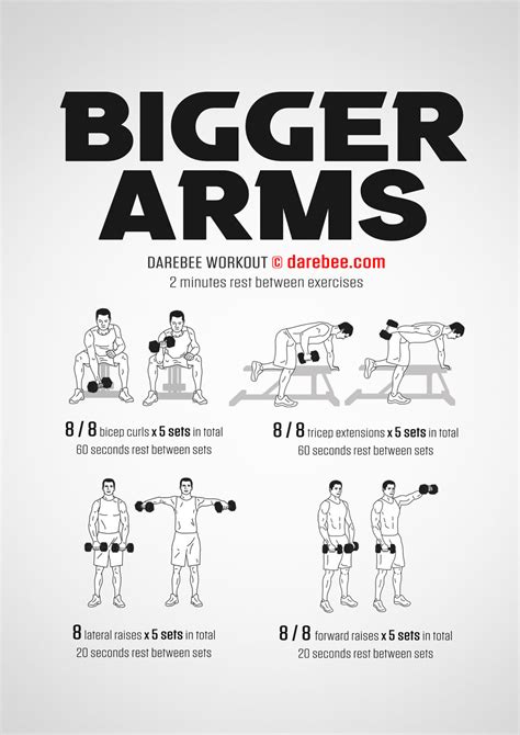 Arm Workout Plan With Dumbbells