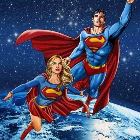 Superwomansupermanlove Supergirl Comic Supergirl Superman Dc