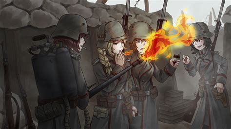 Military Drawings Military Artwork Anime Military Military Girl