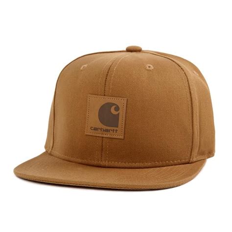 Carhartt Wip Logo Cap Hamilton Brown One Size Luxuslove