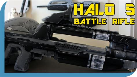 Halo 5 Battle Rifle Display Prop Overview Youtube