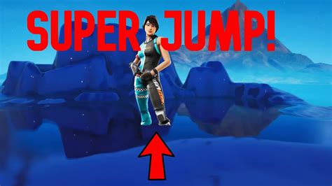 How To Do The Super Jump Technique Fortnite Youtube