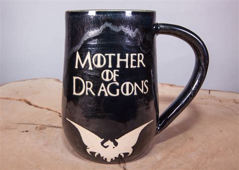 Mother Of Dragons Mug Handmade Pottery Mug Etsy Mugs Pottery Mugs