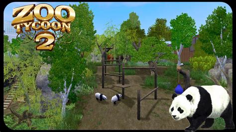 Giant Panda 🐼 Zoo Tycoon 2 Ultimate Collection Exhibit Build Youtube