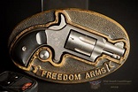 Freedom Arms Belt Buckle/Revolver Combo - 22 LR Belt Buckle - No CC Fee