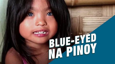 Look Why Does This Pure Filipino Girl In Sarangani Have Blue Eyes