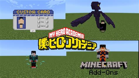 Addon Boku No Hero Para Minecraft Pe Boku No Hero Wg Youtube
