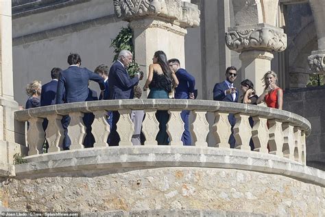 Rafa Nadal And Mery Perelló Wedding Tennis Ace Puts On A Tender Display Daily Mail Online