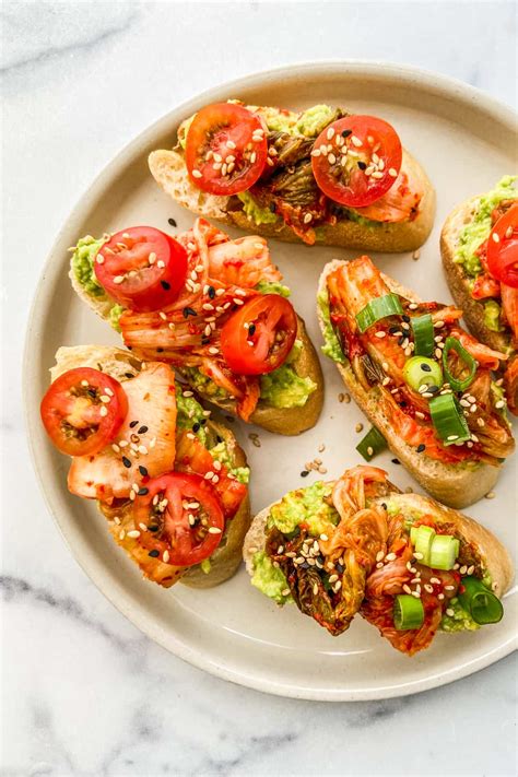 Kimchi Avocado Toast This Healthy Table