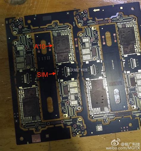 Sadly we can't gain any information from the pcb. Bare iPhone 7 Logic Boards Surface in New Photos - Mac Rumors