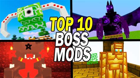 Top 10 Minecraft Boss Mods 2022 Youtube