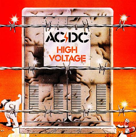 Ac Dc High Voltage Australian 1975 Acdc High Voltage Acdc High