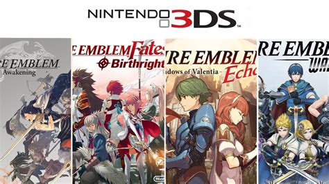 Fire Emblem Games For 3ds Youtube