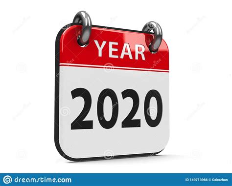 Icon Calendar 2020 Year 2 Stock Illustration Illustration Of Isolated