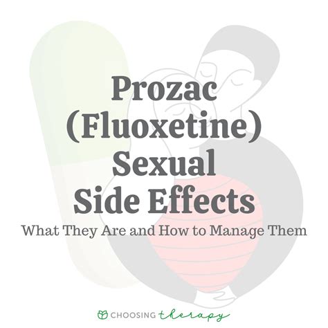 what are the sexual side effects of prozac fluoxetine