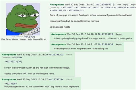 4chan Thread Under Federal Investigation After Oregon College Shooting