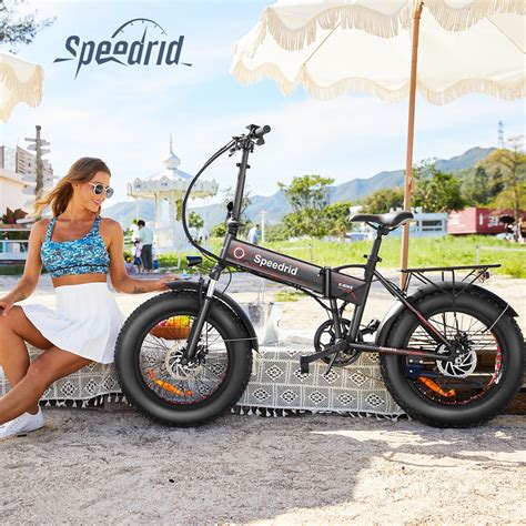Buy Speedrid 20 In X 40 Fat Tire Electric Bike 500w Folding Electric