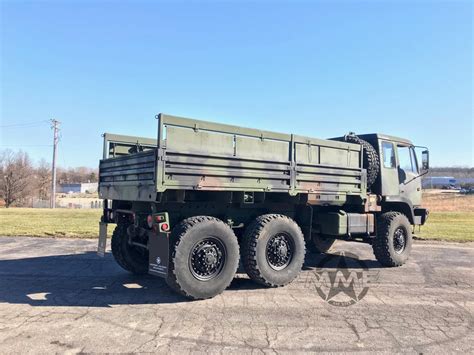 1994 Stewart And Stevenson M1083 6x6 5 Ton Military Cargo Truck Midwest