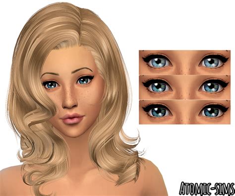 Lyran Blue Multi Eyes Conversion The Sims 4 Catalog