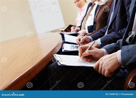 Writing Lecture Stock Photo Image Of Clerk Object Document 13596756