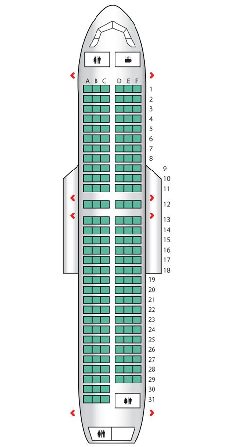 Airbus A320 300 Seating Plan