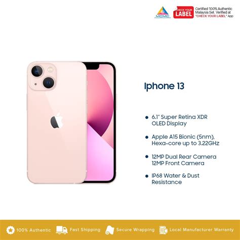 Apple IPhone 13 128GB Price In Malaysia Specs KTS