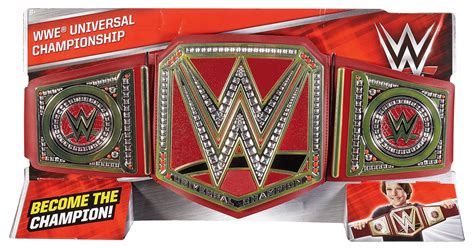 Wwe Universal Championship Belt Toy Strendu