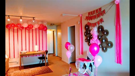 Plan your party from 2 p.m. DIY | First Birthday Decoration Ideas | at Home - YouTube