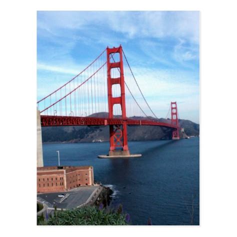 Golden Gate Bridge Postcard Zazzle