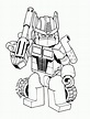 Transformer Optimus Prime Coloring Pages - Coloring Home