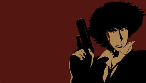 Male Animated Character Holding Pistol Wallpaper Anime Cowboy Bebop
