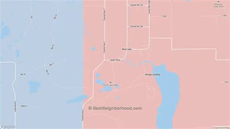 Rice Lake Mn Political Map Democrat And Republican Areas In Rice Lake